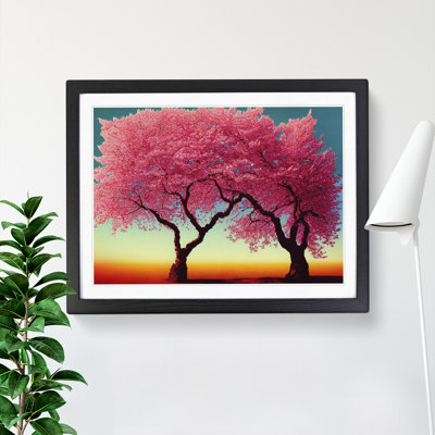 Euphoric Cherry Blossom Trees - Single Picture Frame Print