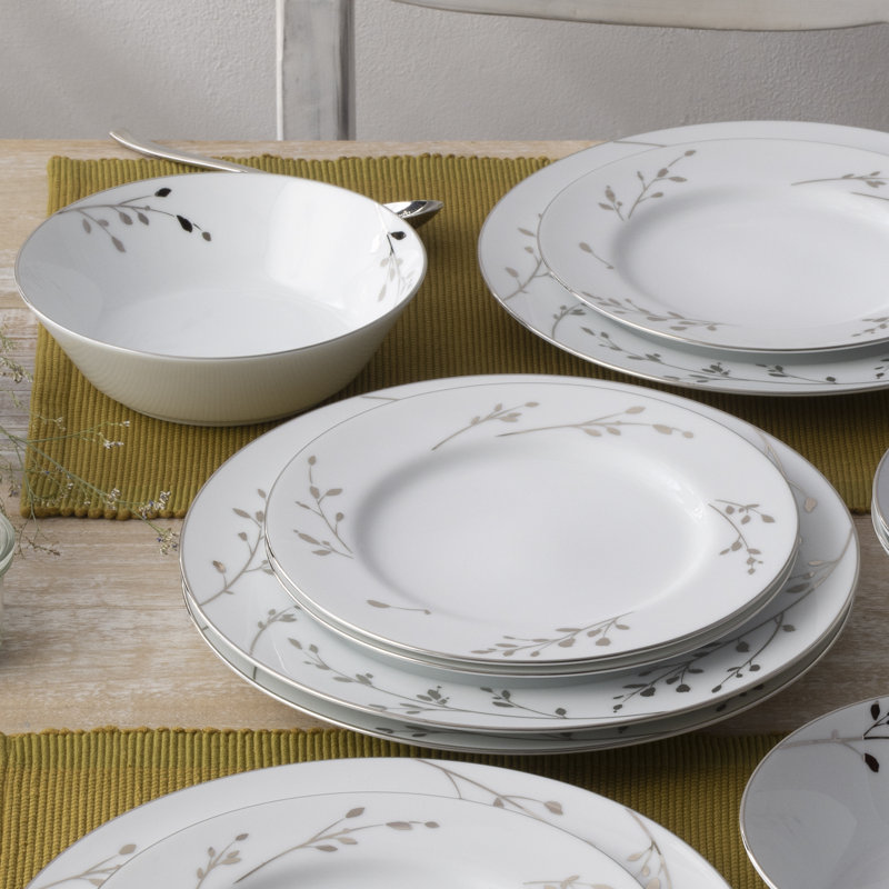 Noritake Birchwood 12-Piece Dinnerware Set, Service For 4
