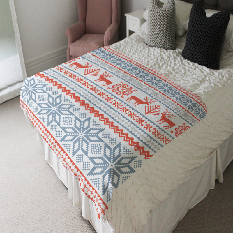Daniels Plain Weave / Muslin Throw Blanket