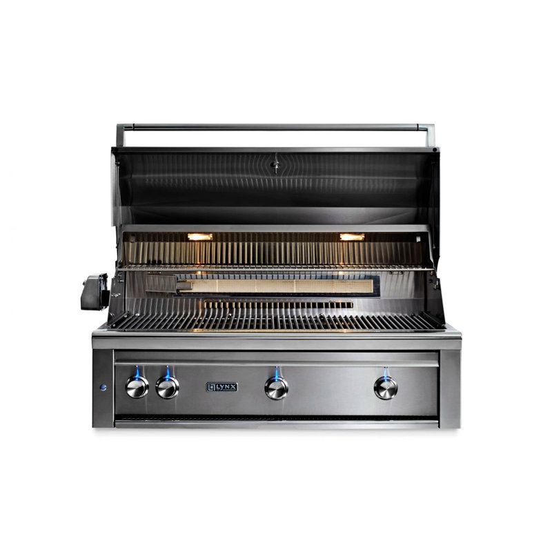 3-Burner Built-In Convertible Gas Grill, Natural Gas