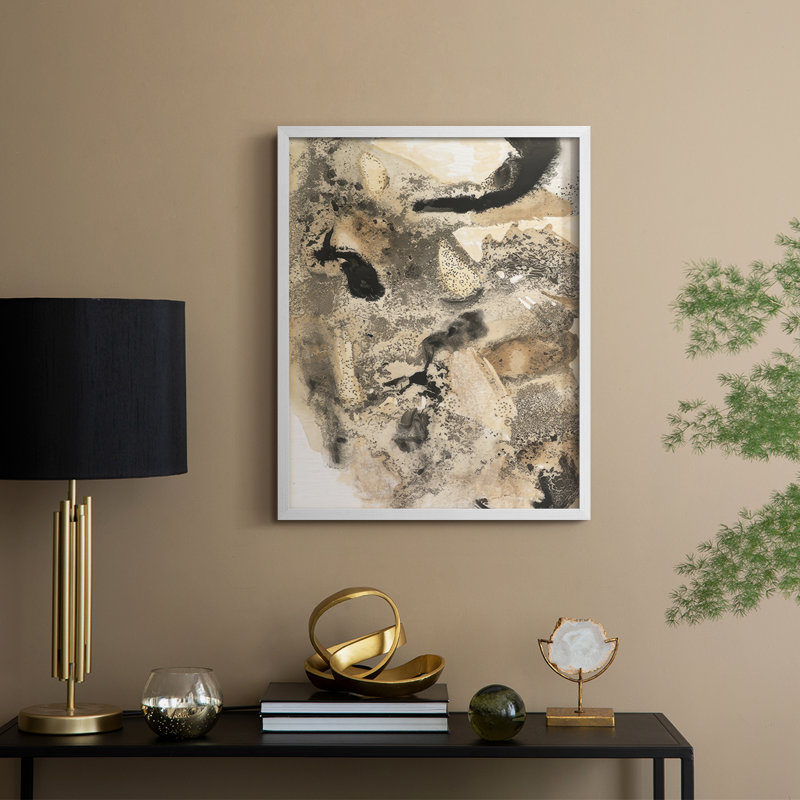 «I See Them III», reproduction encadrée - bois massif, H 15 po x l 12 po, Cadre blanc