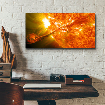 Art mural en verre 24 "x 12"