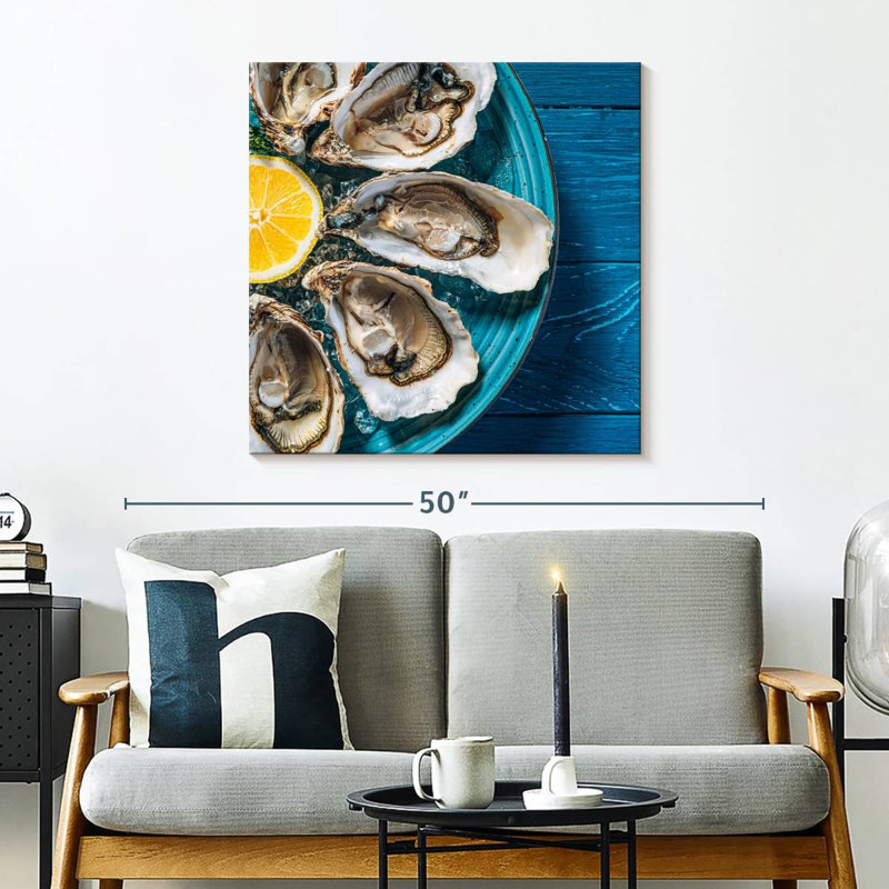 Yarlin Lemon Oyster Meal, 30'' H x 30'' W
