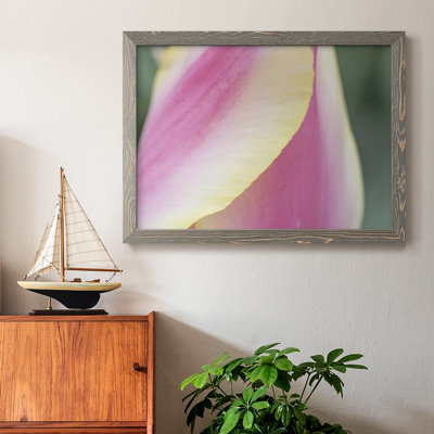 Délicat, reproduction sur toile encadrée