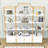 Tailon 4-Tiers Home Office Bookcase Bookshelf, Storage Cabinet and Display Shelf