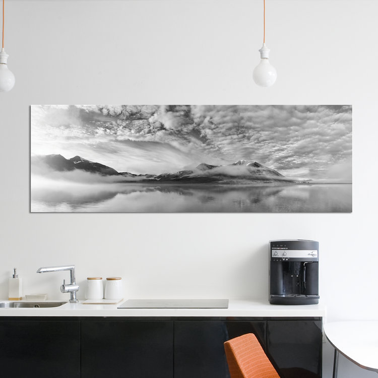 Reproduction de photo sur toile tendue morning mist, H 12 po x l 36 po x P 1,5 po