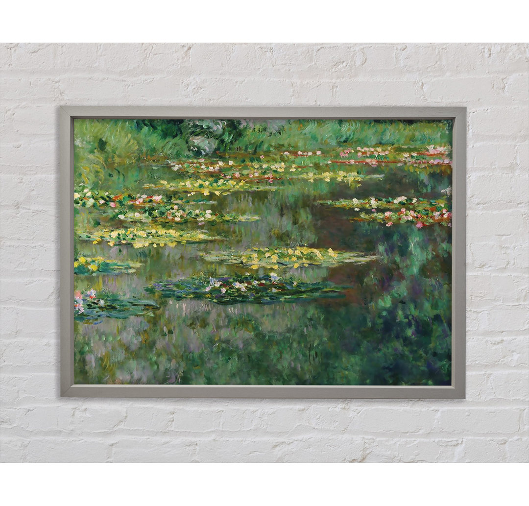 Le Bassin Des Nympheas von Claude Monet - Einzelner Bilderrahmen Kunstdrucke auf Leinwand