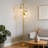 Dimmable Floor Lamp With 3 LED Edison Bulbs, Stepless Dimming Standing Lamp, Industrial Vintage Farmhouse Tree Design For Living Room, Bedroom, And Office