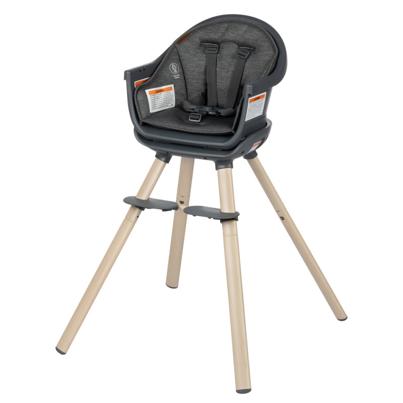 Maxi-Cosi Moa 8-in-1 High Chair, Classic Graphite