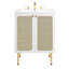 Meuble-lavabo simple 24,5 po avec plateau en bois Modway-93811908-93811911