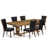 Black/Antique Walnut