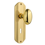 Deco Plate with Decorative Keyhole and Homestead Door Knob