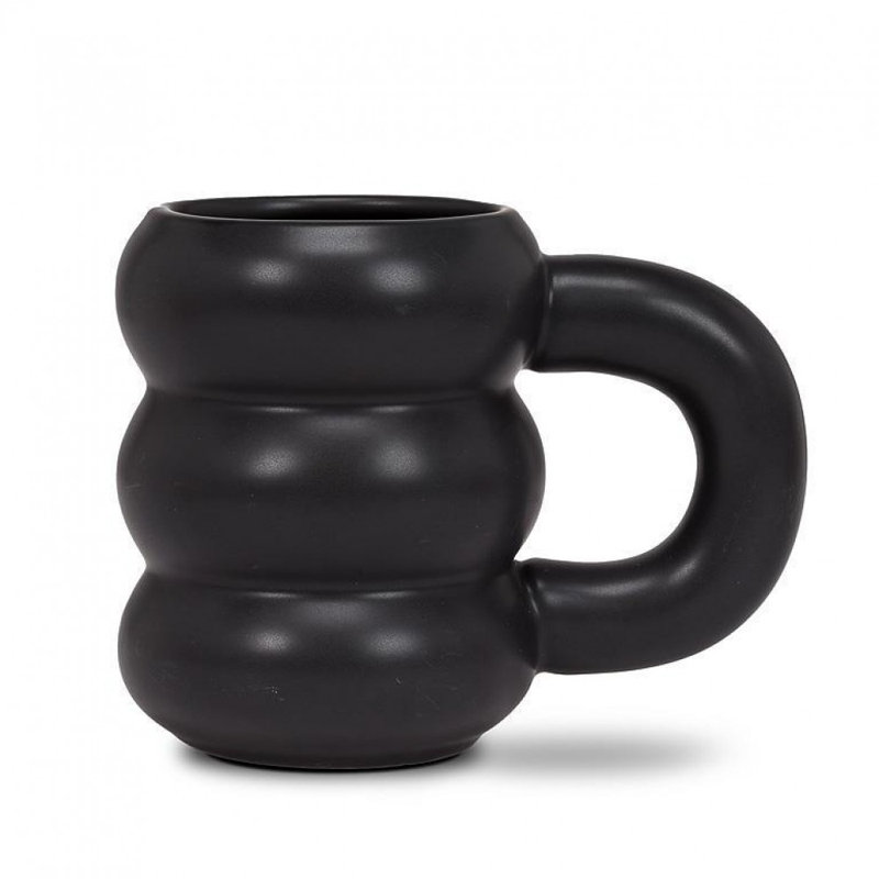 Matte Bubble Mug, Black