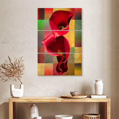 Harnek Red Calla Lilies