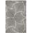 Anakin Geometric Handmade Tufted Wool and Cotton Gray/Ivory Area Rug-237046912