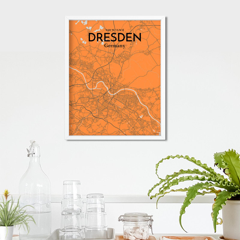 No Frame Print Set, 20cm H x 16cm W x 0.05cm D