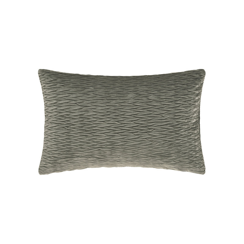 Housse de coussin décoratif lombaire Townsend, Gris anthracite