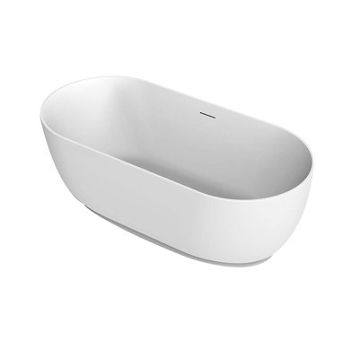Mindy 67'' x 31.5'' Soaking Acrylic Bathtub