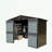 Outdoor Storage Shed,Metal Outside Sheds&Outdoor Storage Galvanized Steel,Tool Shed With Lockable Double Door For Patio,Backyard,Garden,Lawn-113816245-113816240