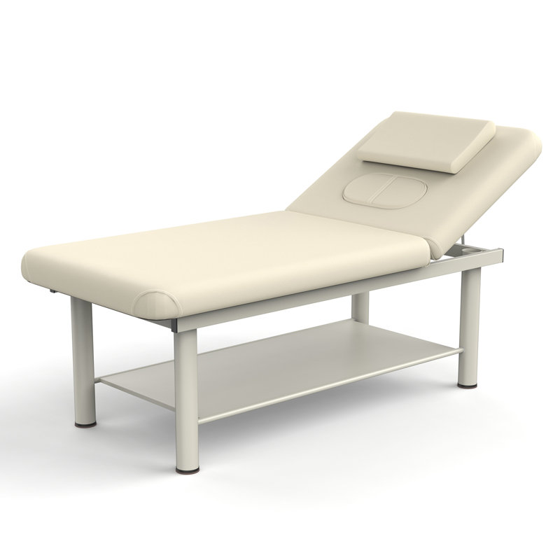 Husman 75" Professional Massage Table Adjustable Bed Physical Therapy Table Lash Bed with Metal Legs