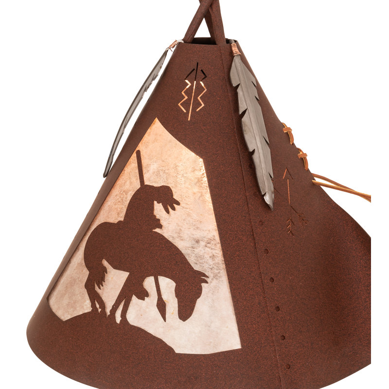 Rustic Lodge Table Lamp