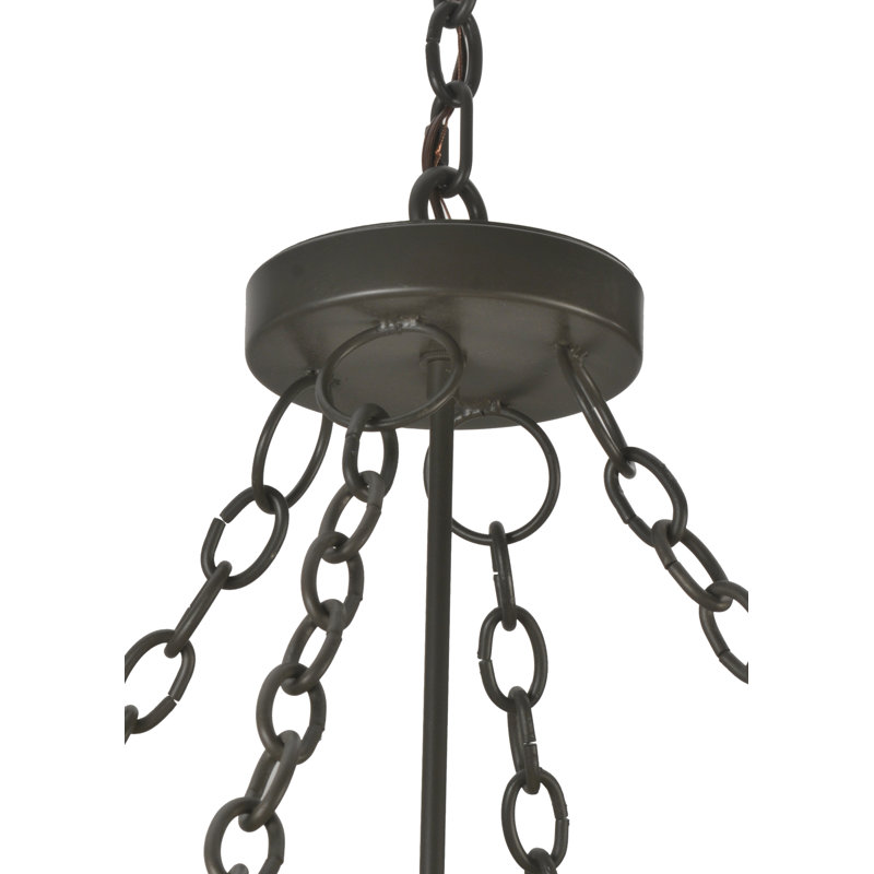 Rustic Lodge 4 - Light Chandelier