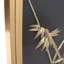 Art mural en bois de bambou