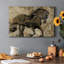Midnight Stallion - peinture sur toile tendue-406610781