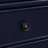 Emmett 2 Drawer Nightstand - Midnight Blue (Only Nightstand)-501241480