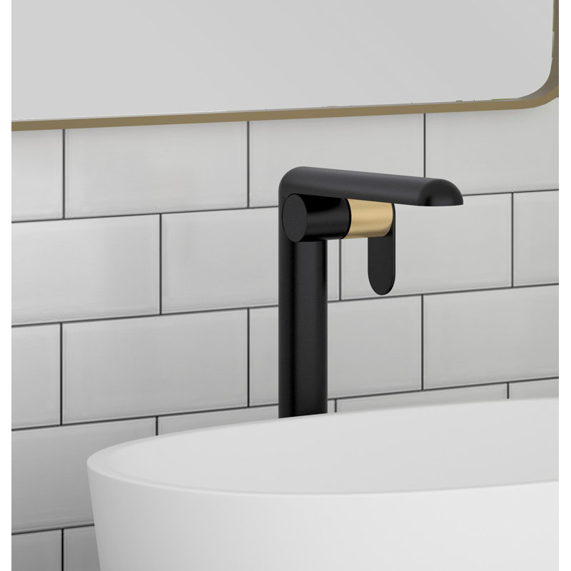 Robinet de lavabo vasque Ciclo ™, Noir / doré
