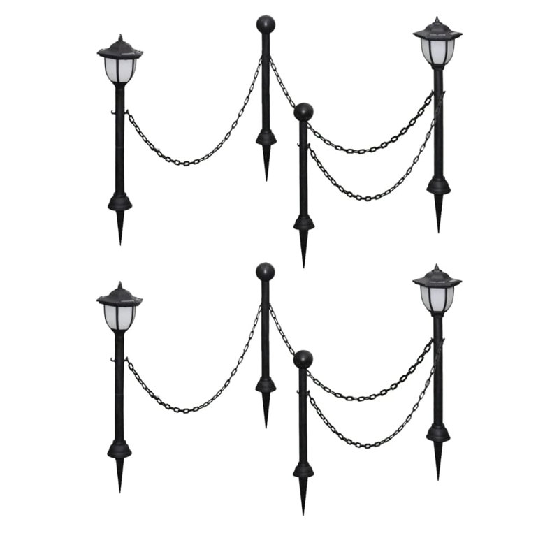 Prentis Low Voltage Solar Powered Integrated LED Pathway Light Pack