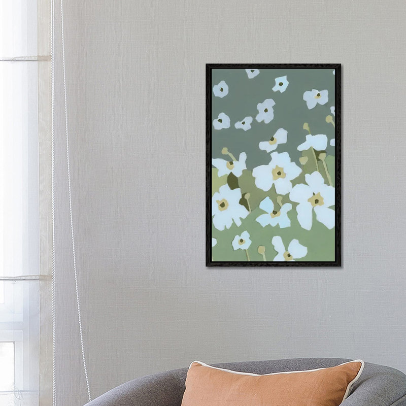 Flower Symphony, 2023 by Andrea Mejia - Gallery-Wrapped Canvas Giclée on Canvas, 66.04 cm H x 45.72 cm W  x  4.445 cm D