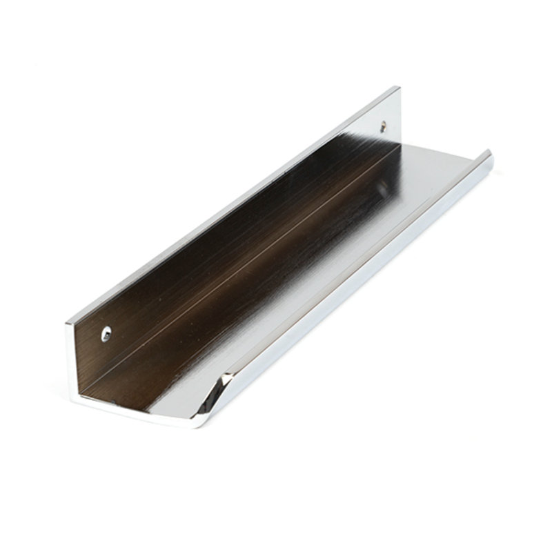 Polished Nickel 50Mm Moore Edge Pull, 17 cm, Polished Chrome