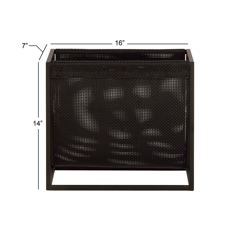 Metal Free Standing Magazine Rack