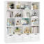 Rangement pour bibliothèque et jouets à 6 niveaux Kirklyn -108995482-119329484