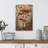 Kitchen Food " Red Mushroom Illustrations Fine Art Decor Rustic Multicolor "-101091057-101091058