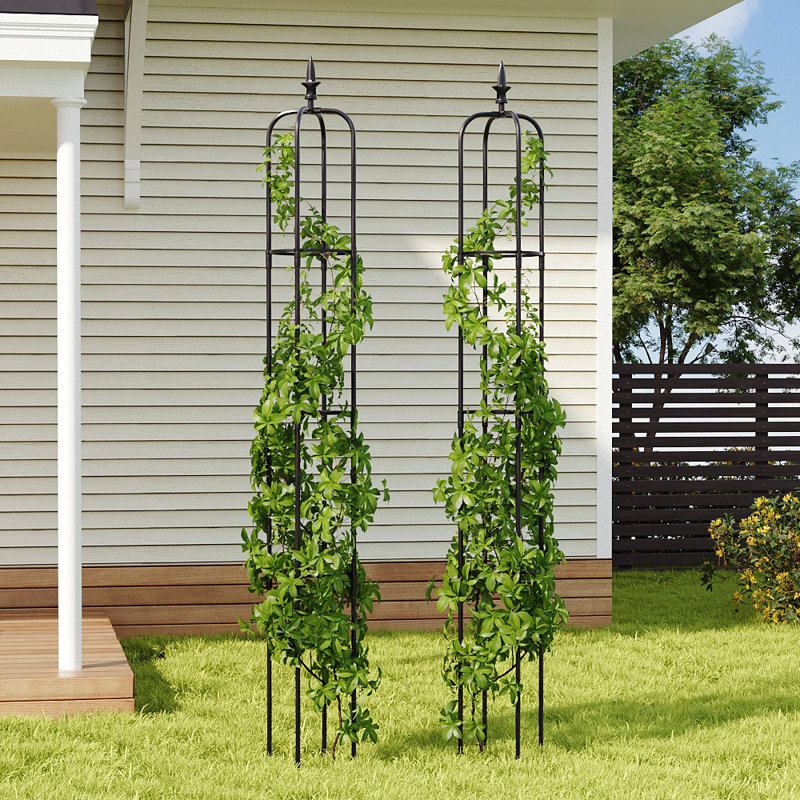 160cm H x 30cm W Plastic Obelisk