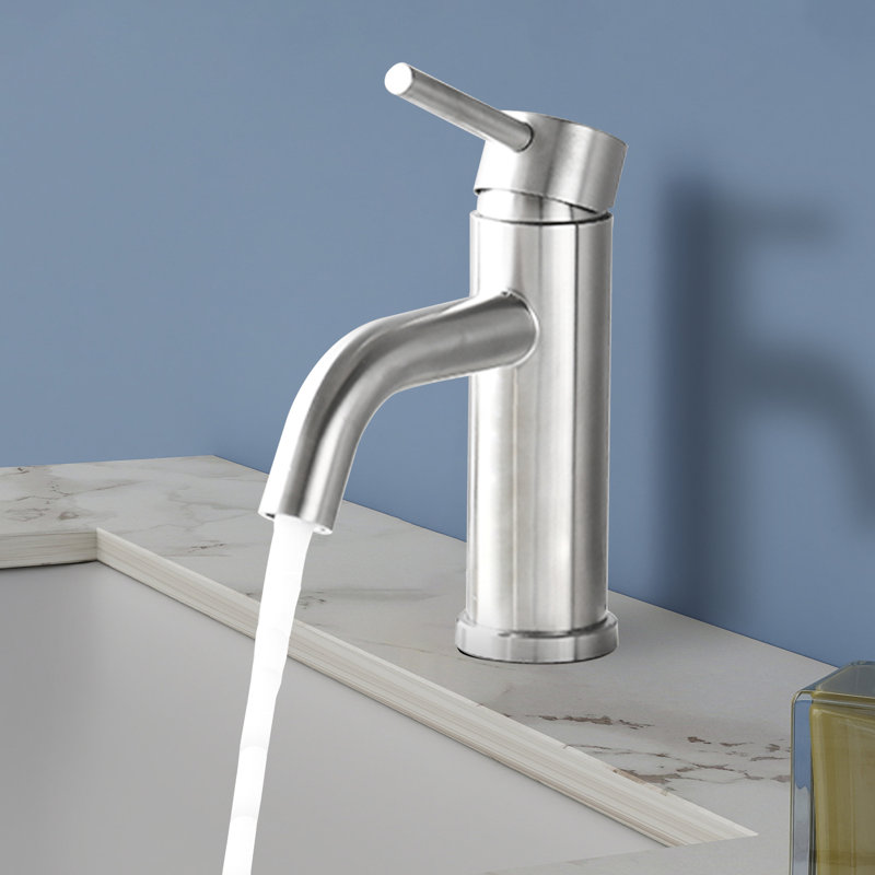 Topcraft Single Handle Bathroom Faucet, Chrome