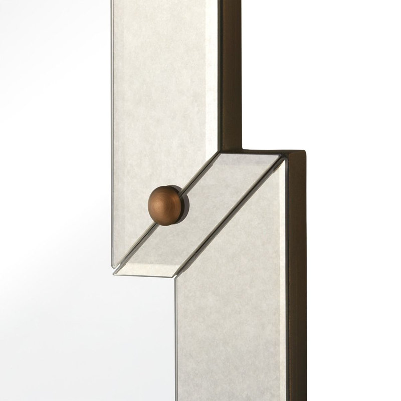 Lane Tiered Beveled Wall Mirror, 52" H x 27" W x 1.5" D