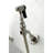 Kingston Brass Heritage Double-Handle 3-Hole Wall-Mount Bridge Kitchen Faucet with Brass Sprayer-44388687