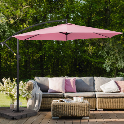Parasol en porte-à-faux 120 po Ersheen