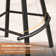 3-Piece Outdoor Bistro Set with Round Bar Table and Wicker Padded Swivel Bar Chairs