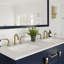 Ensemble de meuble-lavabo double 48 po Minnich-220812743