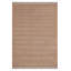 Tapis rectangulaire orange en jute / chenille tissé à la machine-1394821876