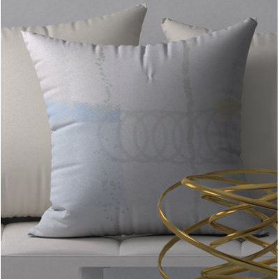 Housse de coussin décorative carrée distinctive indémodable