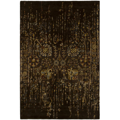 Spring Brown Area Rug