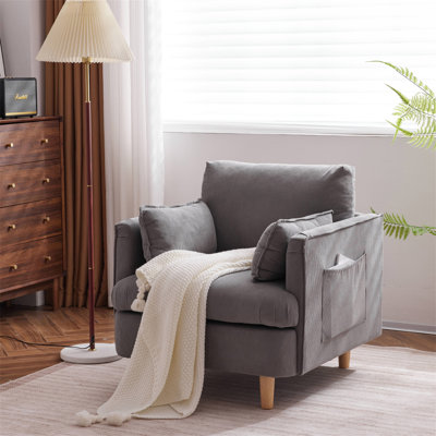 Natnael Upholstered Armchair