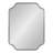 Aransa Scalloped Rectangle Wall Mirror-564624764-564624766