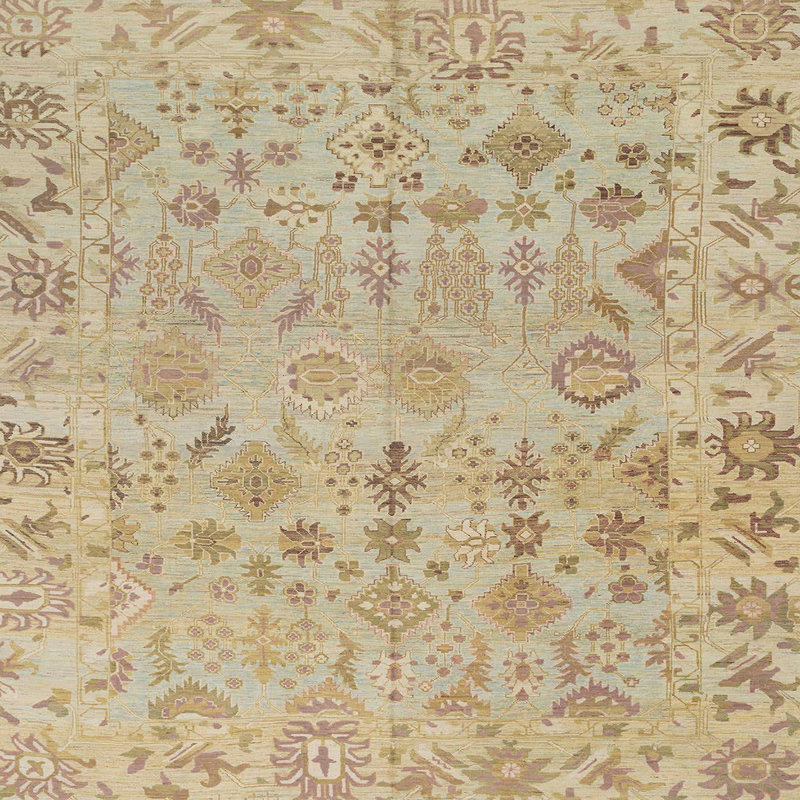 Southwestern Indoor Rug, Square 6'