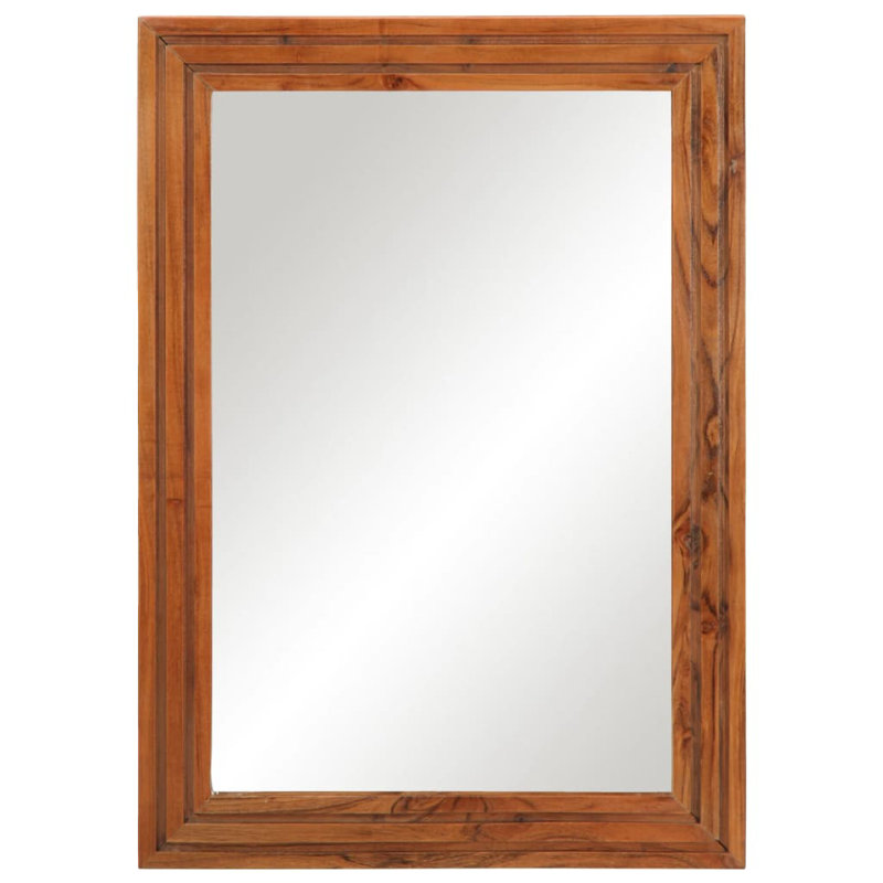 Bruny Bathroom Mirror, Dark brown